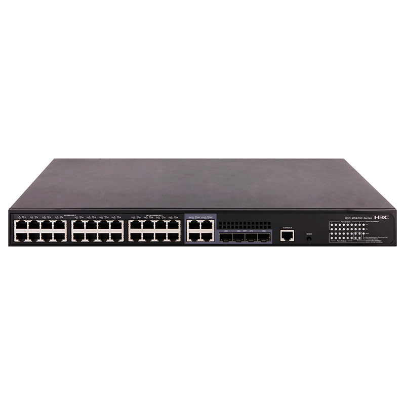 H3C MS4200-28TP-PWR 24电+4个上行千兆光口POE安防交换机